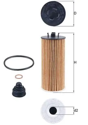 KNECHT OX 815/1D - Ölfilter Jetzt Bestellen