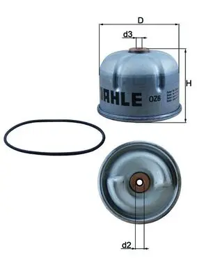Begrenztes Angebot KNECHT OZ 6D - Ölfilter