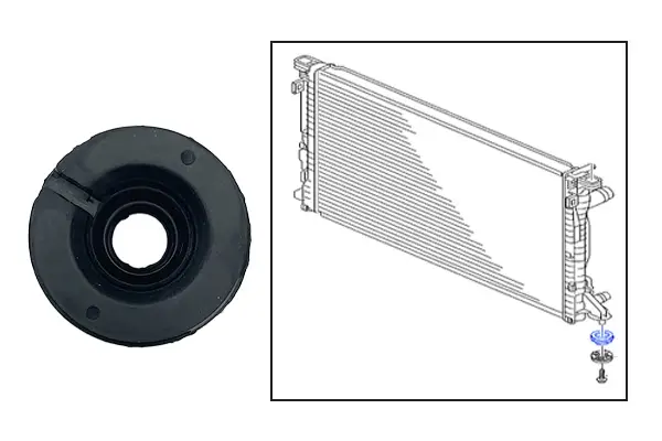Rabatt 3RG 83780 - Lagerung, Kühler