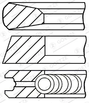 GOETZE ENGINE 08-181800-00 - Kolbenringsatz Saisonangebot