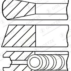 GOETZE ENGINE 08-136500-30 - Kolbenringsatz Preis Gesenkt
