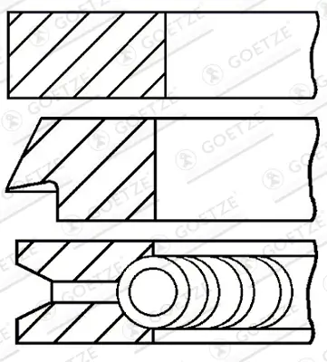 GOETZE ENGINE 08-422200-00 - Kolbenringsatz Preisknaller