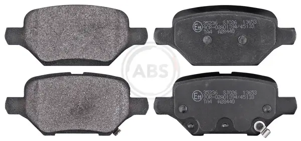 Heißes Angebot A.B.S. 35236 - Bremsbelagsatz, Scheibenbremse