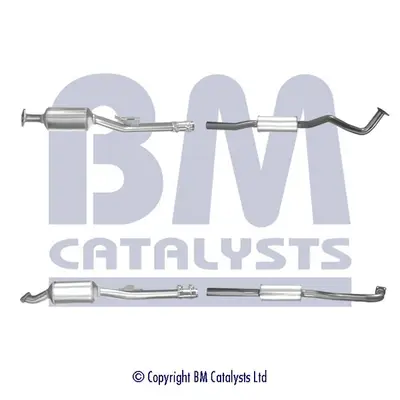 BM CATALYSTS BM11176H - Ruß-/Partikelfilter, Abgasanlage - Approved Super-Preis