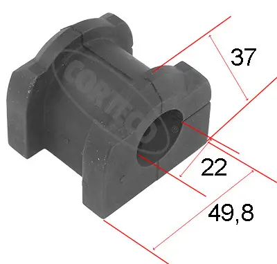 CORTECO 49363593 - Lagerung, Stabilisator Neue Kollektion