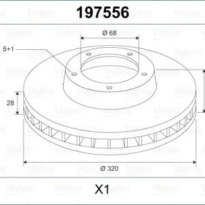 Meistverkauft VALEO 197556 - Bremsscheibe
