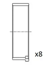 Neue Kollektion FAI AutoParts BB2052-STD - Pleuellager