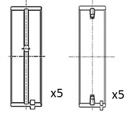 FAI AutoParts BM1002-025 - Kurbelwellenlager Sonderaktion