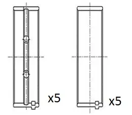 Sofort Bestellen FAI AutoParts BM1011-STD - Kurbelwellenlager