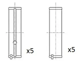 FAI AutoParts BM1038-STD - Kurbelwellenlager Günstig
