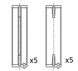 FAI AutoParts BM1066-STD - Kurbelwellenlager Bestseller