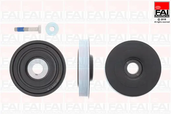 Solange Der Vorrat Reicht FAI AutoParts FVD1011K - Riemenscheibensatz, Kurbelwelle