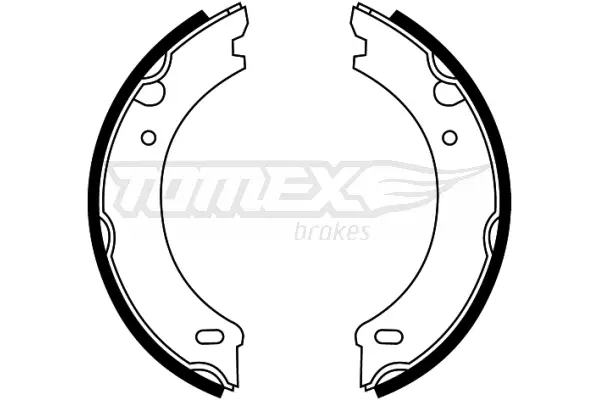 TOMEX Brakes TX 22-09 - Bremsbackensatz Top-Preis