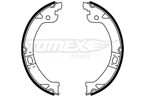 TOMEX Brakes TX 22-26 - Bremsbackensatz Expressversand