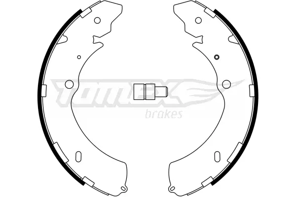TOMEX Brakes TX 23-28 - Bremsbackensatz Rabatt