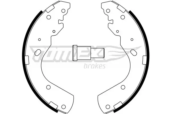 TOMEX Brakes TX 23-44 - Bremsbackensatz Nur Für Kurze Zeit