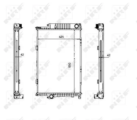 NRF 507620 - Kühler, Motorkühlung - EASY FIT Markenware