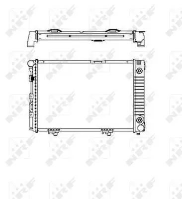 NRF 516574 - Kühler, Motorkühlung - EASY FIT Schneller Versand