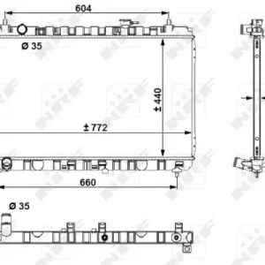 Knallerangebot NRF 53056 - Kühler, Motorkühlung