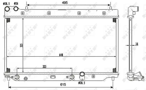 Highlight NRF 53110 - Kühler, Motorkühlung