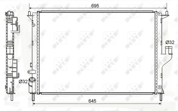 NRF 53118 - Kühler, Motorkühlung - EASY FIT Knallerangebot