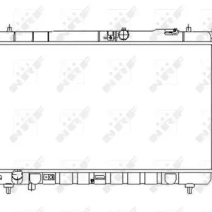 Jetzt Bestellen NRF 53358 - Kühler, Motorkühlung