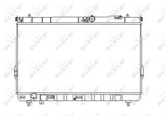 Jetzt Bestellen NRF 53358 - Kühler, Motorkühlung