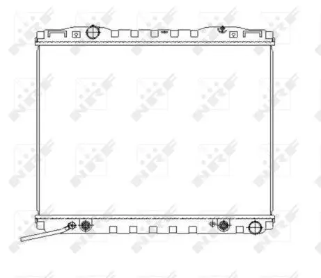 NRF 53366 - Kühler, Motorkühlung Angebot