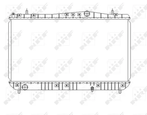 Neuheit NRF 53384 - Kühler, Motorkühlung