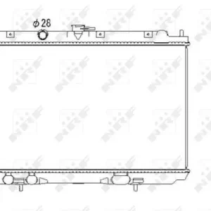 Jetzt Bestellen NRF 53435 - Kühler, Motorkühlung