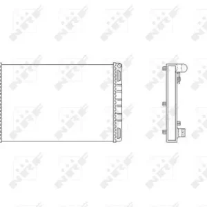 Bestseller NRF 53665 - Kühler, Motorkühlung