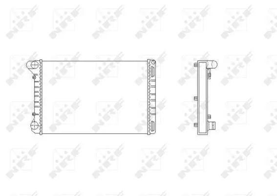 Bestseller NRF 53665 - Kühler, Motorkühlung