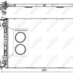 Highlight NRF 53718 - Kühler, Motorkühlung - EASY FIT