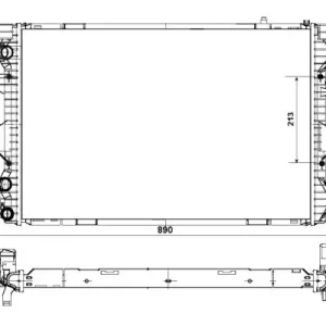 Sale NRF 53796 - Kühler, Motorkühlung