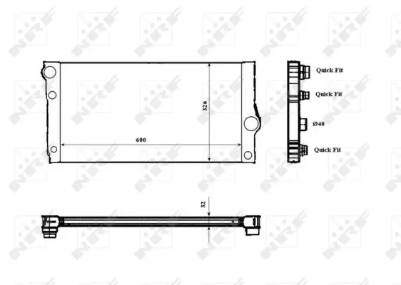 NRF 53817 - Kühler, Motorkühlung Neu Im Sortiment