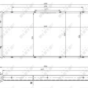 Beliebt NRF 53960 - Kühler, Motorkühlung