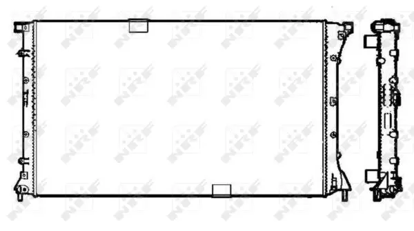 NRF 58331 - Kühler, Motorkühlung Günstig