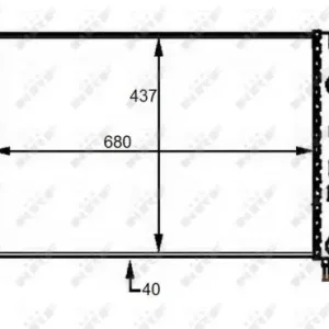 Jetzt Kaufen NRF 58490 - Kühler, Motorkühlung