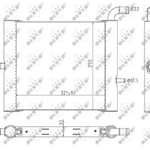 Sonderaktion NRF 59176 - Kühler, Motorkühlung