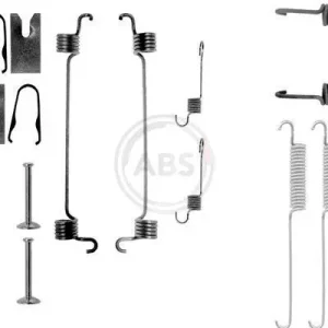 Super-Preis A.B.S. 0749Q - Zubehörsatz, Bremsbacken