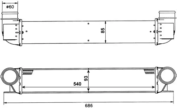 Sale NRF 30129A - Ladeluftkühler