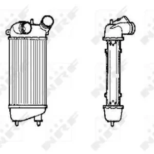 Sichere Zahlung NRF 30836 - Ladeluftkühler