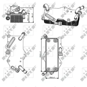 Aktuell NRF 31269 - Ölkühler, Automatikgetriebe