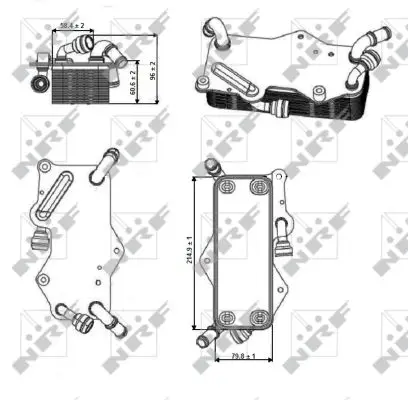 Aktuell NRF 31269 - Ölkühler, Automatikgetriebe