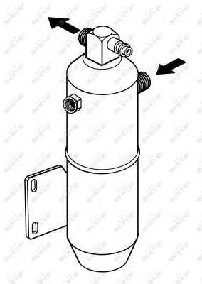 Markenprodukt NRF 33080 - Trockner, Klimaanlage