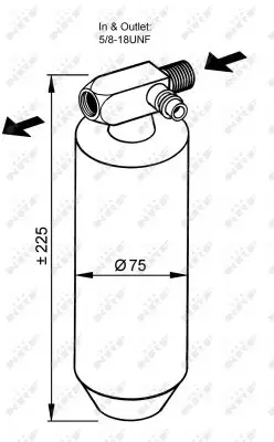 Angebot NRF 33113 - Trockner, Klimaanlage - EASY FIT