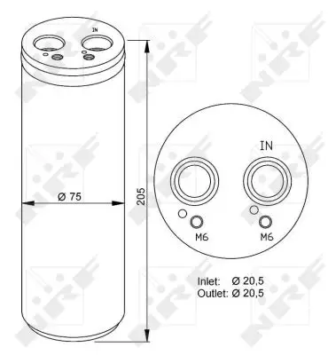 NRF 33205 - Trockner, Klimaanlage - EASY FIT Neuheit