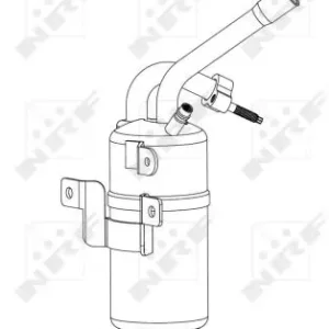 Billig NRF 33358 - Trockner, Klimaanlage - EASY FIT