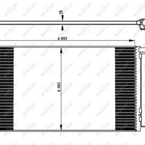 Begrenztes Angebot NRF 350078 - Kondensator, Klimaanlage - EASY FIT