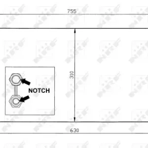 Jetzt Kaufen NRF 35140 - Kondensator, Klimaanlage - EASY FIT